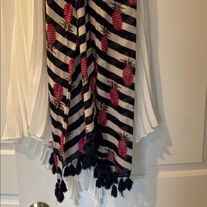 Tory Burch pineapple scarf
